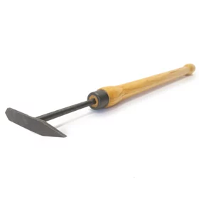 1468 - Skrobak do fug - 48 cm popielaty uchwyt z przyciskiem
