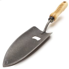 1481 - Kielnia do sadzenia z otwieraczem do butelek - 14 cm jesionowy uchwyt