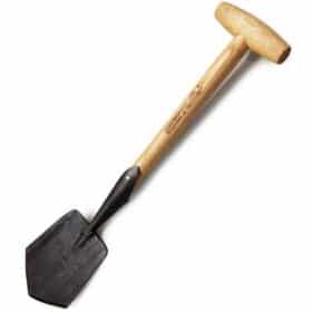 1751 - Szpadel kempingowy - 45 cm jesionowy trzonek T