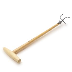 1393 - Pazur ogrodowy - 80 cm jesionowy uchwyt