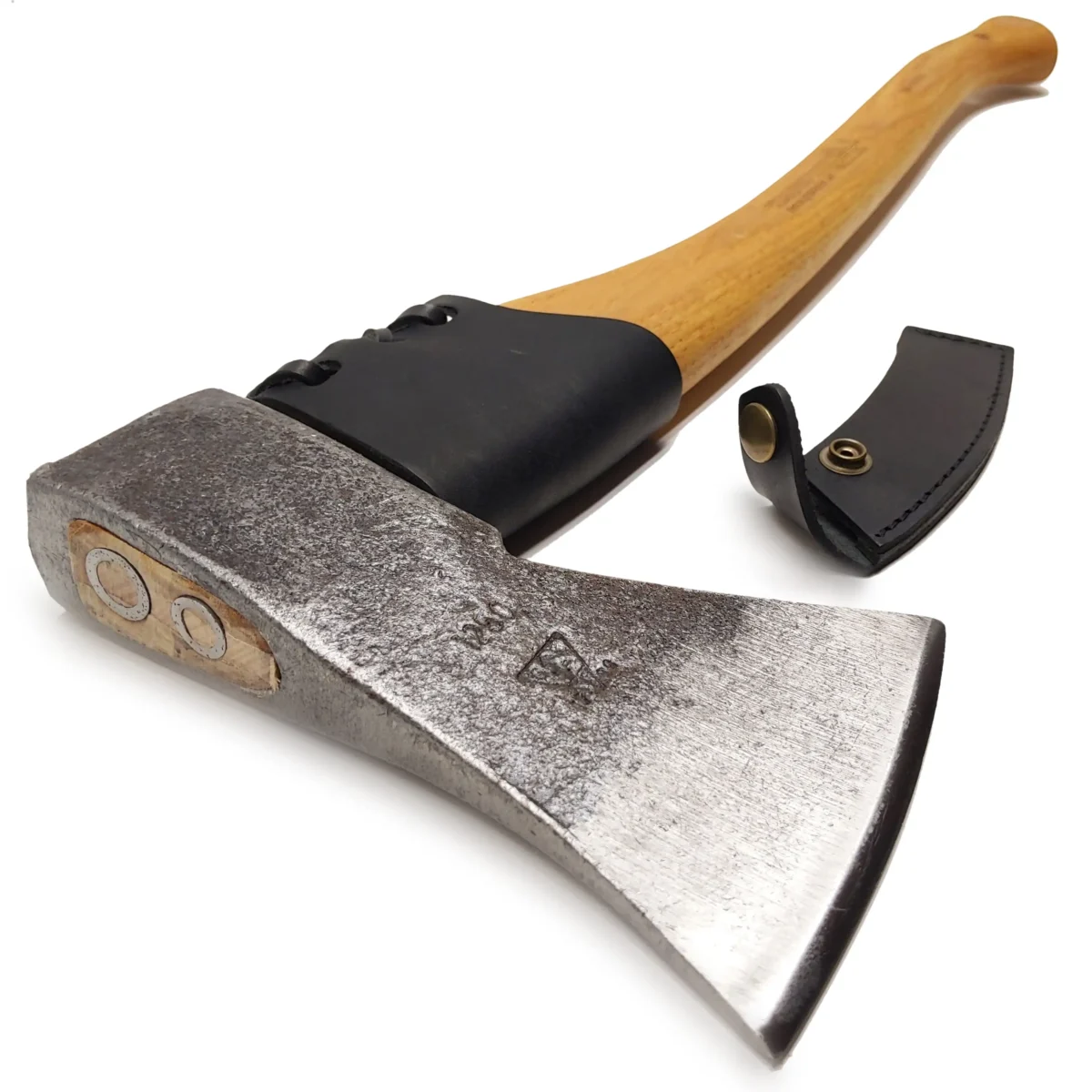 Siekiera do ścinania drzew Skórzana ochrona trzonka Skórzana ochrona krawędzi tnącej, 1 kg