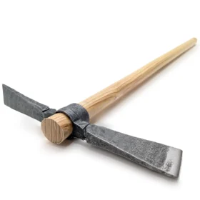 1749 - mała motyka do korzeni - kilof Pimpf - jesionowy trzonek 75 cm